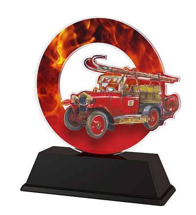 Trofej pro hasiče akrylátová