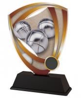 Petanque - trofej z akrylátu